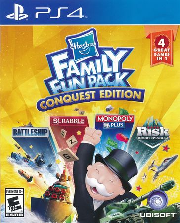 Hasbro Family Fun Pack Conquest Edition Playstation 4 Sony Playstation 4 PS4 Hasbro Family Fun Pack Conquest Edition Playstation 4 Sony Playstation 4 PS4