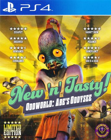 Oddworld New Tasty Playstation 4 Sony PlayStation 4 PS4 Oddworld New Tasty Playstation 4 Sony PlayStation 4 PS4