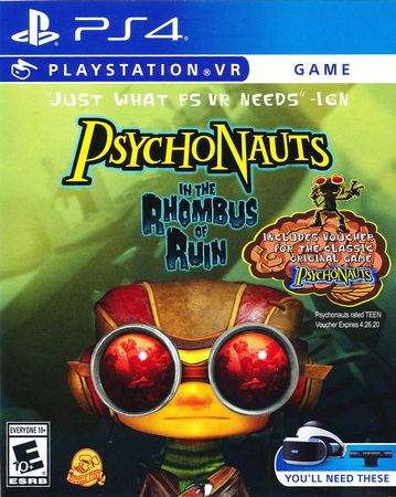 Psychonauts In the Rhombus of Ruin Playstation 4 Sony Playstation 4 PS4 Psychonauts In the Rhombus of Ruin Playstation 4 Sony Playstation 4 PS4