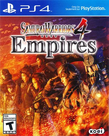 Samurai Warriors 4 Empires Playstation 4 Sony PlayStation 4 PS4 Samurai Warriors 4 Empires Playstation 4 Sony PlayStation 4 PS4