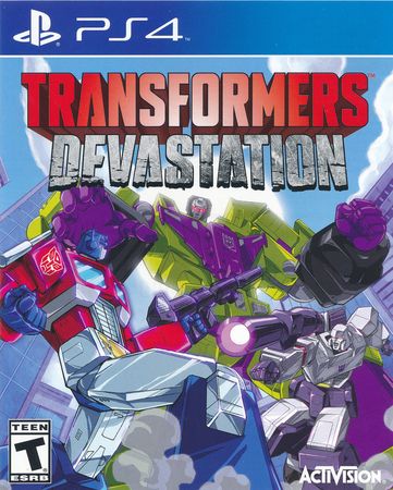 Transformers Devastation Playstation 4 Sony Playstation 4 PS4 Transformers Devastation Playstation 4 Sony Playstation 4 PS4