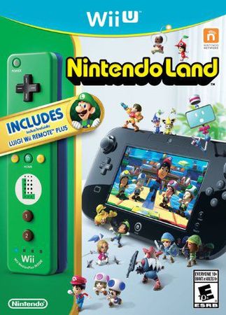 Nintendo Land with Luigi Wii Remote Nintendo Wii U Nintendo Land with Luigi Wii Remote Nintendo Wii U