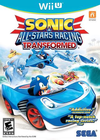 Sonic All Star Racing Transformed Bonus Edition Wii U Sonic All Star Racing Transformed Bonus Edition Wii U