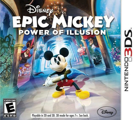 Epic Mickey Power of Illusion Nintendo 3DS Epic Mickey Power of Illusion Nintendo 3DS