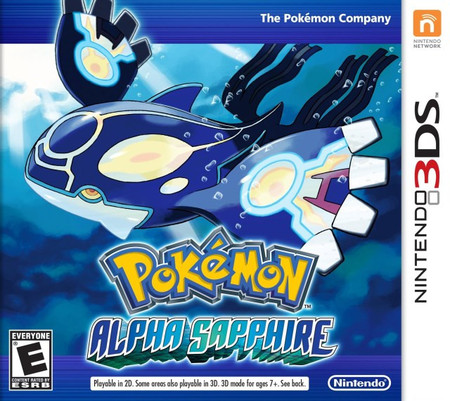 Pokemon Alpha Sapphire Nintendo 3DS Pokemon Alpha Sapphire Nintendo 3DS