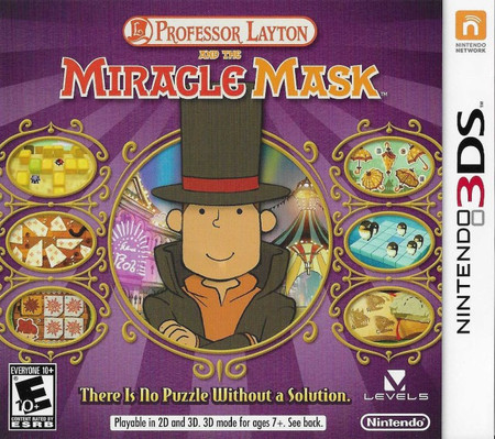 Professor Layton and The Miracle Mask Nintendo 3DS Nintendo 3DS Professor Layton and The Miracle Mask Nintendo 3DS Nintendo 3DS