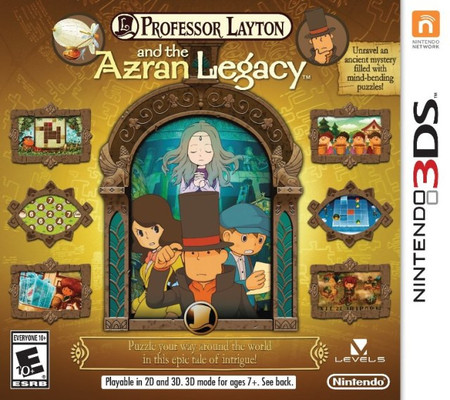 Professor Layton and the Azran Legacy Nintendo 3DS Professor Layton and the Azran Legacy Nintendo 3DS