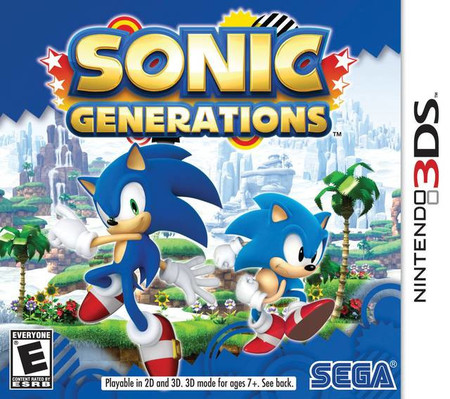 Sonic Generations Nintendo 3DS Sonic Generations Nintendo 3DS