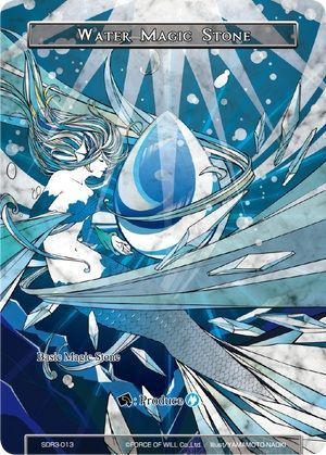 Water Magic Stone SDR3 013 Common Foil Force of Will Reiya Cluster Decks Singles Water Magic Stone SDR3 013 Common Foil Force of Will Reiya Cluster Decks Singles