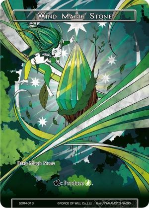 Wind Magic Stone SDR4 013 Common Foil Force of Will Reiya Cluster Decks Singles Wind Magic Stone SDR4 013 Common Foil Force of Will Reiya Cluster Decks Singles