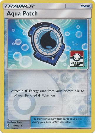 Aqua Patch 119 145 League Cup Promo Pokemon Championship League Organized Play Promos Aqua Patch 119 145 League Cup Promo Pokemon Championship League Organized Play Promos
