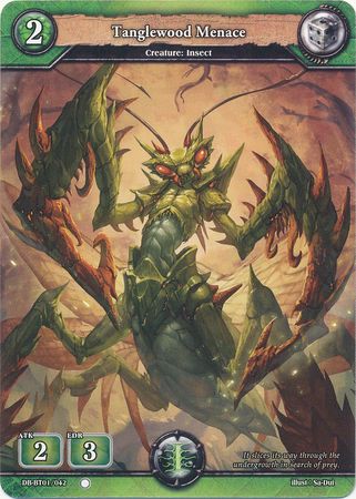 Tanglewood Menace DB BT01 042 Common Booster Pack Vol 1 Rally to War Singles Tanglewood Menace DB BT01 042 Common Booster Pack Vol 1 Rally to War Singles