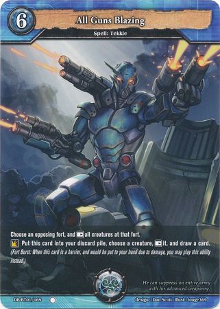 All Guns Blazing DB BT01 069 Common All Guns Blazing DB BT01 069 Common