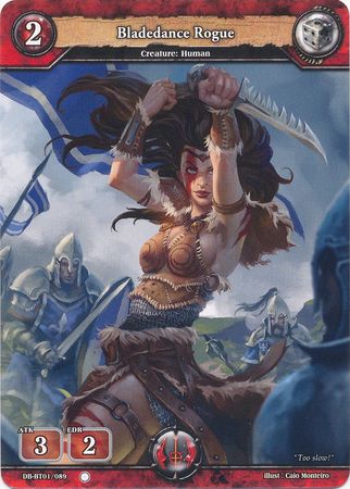 Bladedance Rogue DB BT01 089 Common Booster Pack Vol 1 Rally to War Singles Bladedance Rogue DB BT01 089 Common Booster Pack Vol 1 Rally to War Singles