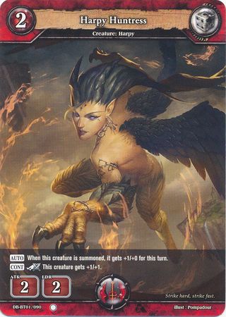 Harpy Huntress DB BT01 090 Common Harpy Huntress DB BT01 090 Common