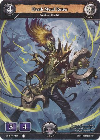 Death Metal Rotter DB BT01 108 Common Booster Pack Vol 1 Rally to War Singles Death Metal Rotter DB BT01 108 Common Booster Pack Vol 1 Rally to War Singles