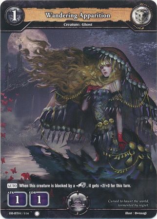 Wandering Apparition DB BT01 114 Common Booster Pack Vol 1 Rally to War Singles Wandering Apparition DB BT01 114 Common Booster Pack Vol 1 Rally to War Singles