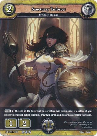 Sanctuary Enforcer DB BT01 006 Rare Sanctuary Enforcer DB BT01 006 Rare