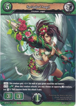 Springleaf Angel DB BT01 032 Uncommon Springleaf Angel DB BT01 032 Uncommon