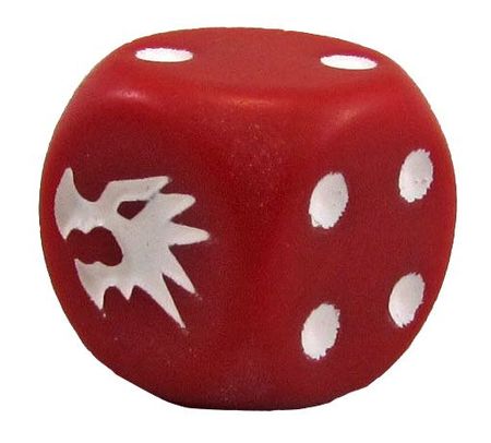 Dragoborne Red Die Dice Life Counters Tokens Dragoborne Red Die Dice Life Counters Tokens