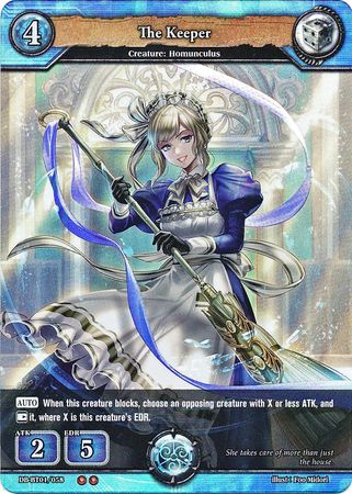 The Keeper DB BT01 058 Uncommon Foil Booster Pack Vol 1 Rally to War Foil Singles The Keeper DB BT01 058 Uncommon Foil Booster Pack Vol 1 Rally to War Foil Singles