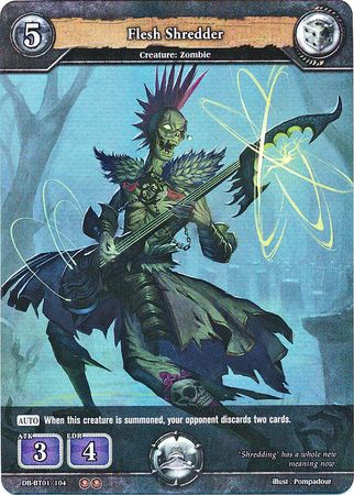 Flesh Shredder DB BT01 104 Uncommon Foil Booster Pack Vol 1 Rally to War Foil Singles Flesh Shredder DB BT01 104 Uncommon Foil Booster Pack Vol 1 Rally to War Foil Singles