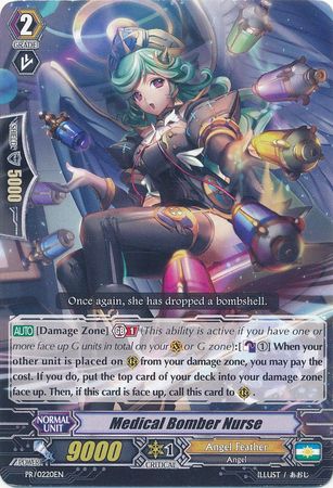 Medical Bomber Nurse PR 0220EN Promo Medical Bomber Nurse PR 0220EN Promo