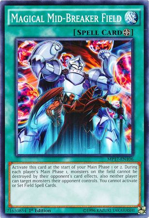 Magical Mid Breaker Field MP17 EN106 Common 1st Edition 2017 Mega Tins 1st Edition Singles Magical Mid Breaker Field MP17 EN106 Common 1st Edition 2017 Mega Tins 1st Edition Singles