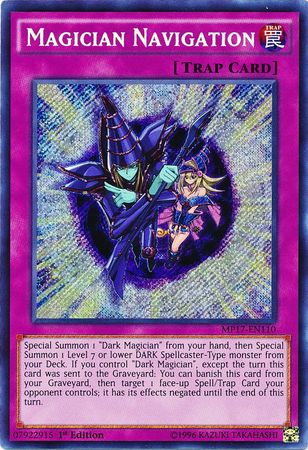Magician Navigation MP17 EN110 Secret Rare 1st Edition Magician Navigation MP17 EN110 Secret Rare 1st Edition