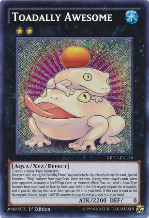 Toadally Awesome MAGO-EN134 Rare 1st NM Yugioh
