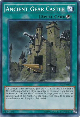 Ancient Gear Castle SR03 EN023 Common Unlimited Ancient Gear Castle SR03 EN023 Common Unlimited
