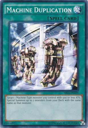 Machine Duplication SR03 EN029 Common Unlimited Structure Deck Machine Reactor Unlimited Singles Machine Duplication SR03 EN029 Common Unlimited Structure Deck Machine Reactor Unlimited Singles