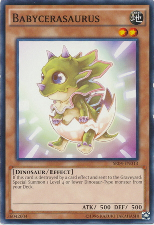 Babycerasaurus SR04 EN013 Common Unlimited Babycerasaurus SR04 EN013 Common Unlimited