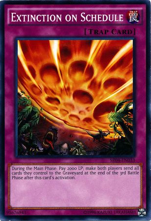Extinction on Schedule SR04 EN033 Common Unlimited Structure Deck Dinosmasher s Fury Unlimited Singles Extinction on Schedule SR04 EN033 Common Unlimited Structure Deck Dinosmasher s Fury Unlimited Singles