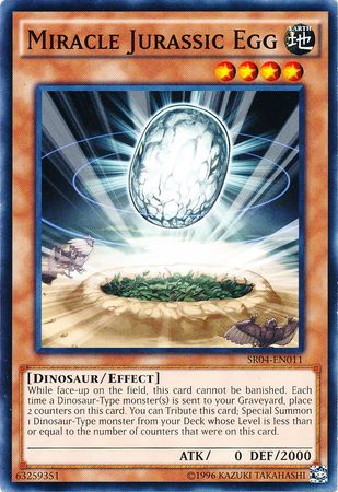Miracle Jurassic Egg SR04 EN011 Common Unlimited Structure Deck Dinosmasher s Fury Unlimited Singles Miracle Jurassic Egg SR04 EN011 Common Unlimited Structure Deck Dinosmasher s Fury Unlimited Singles
