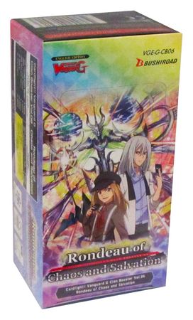 Cardfight Vanguard Rondeau of Chaos and Salvation Booster Box of 12 Packs CFV Cardfight Vanguard Rondeau of Chaos and Salvation Booster Box of 12 Packs CFV