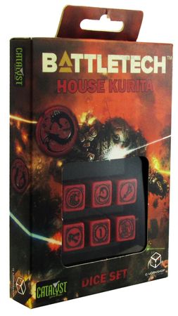 Battletech House Kurita D6 Dice Set Q Workshop Dice Life Counters Tokens Battletech House Kurita D6 Dice Set Q Workshop Dice Life Counters Tokens