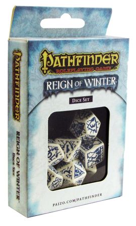 Q Workshop Pathfinder Reign of Winter Dice Set SPAT28 Dice Sets Q Workshop Pathfinder Reign of Winter Dice Set SPAT28 Dice Sets