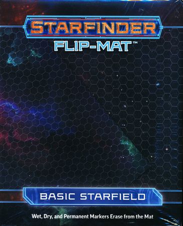 Starfinder Flip-Mat: Basic Starfield (Paizo) PZO7302 | TrollAndToad