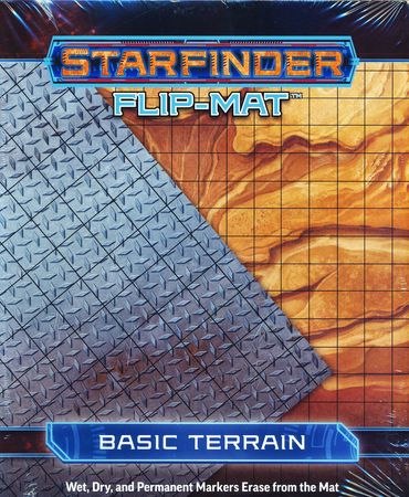 Starfinder Flip Mat Basic Terrain Paizo PZO7301 Starfinder Flip Mat Basic Terrain Paizo PZO7301