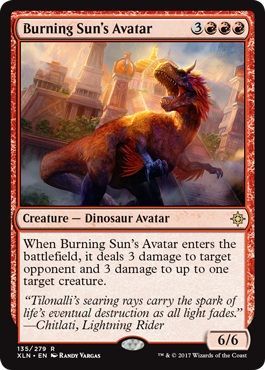 Burning Sun s Avatar 135 279 Ixalan Singles Burning Sun s Avatar 135 279 Ixalan Singles