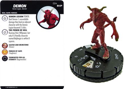 Demon 004 WIZKIDS Undead Gravity Feed Heroclix Demon 004 WIZKIDS Undead Gravity Feed Heroclix