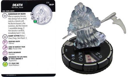 Death 016 WIZKIDS Undead Gravity Feed Heroclix Death 016 WIZKIDS Undead Gravity Feed Heroclix