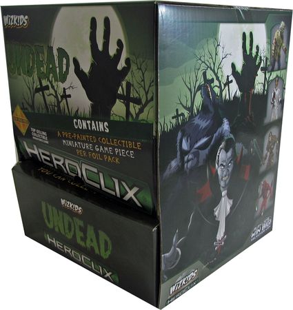 Undead Gravity Feed Display Box of 24 Figures Heroclix Sealed Product Undead Gravity Feed Display Box of 24 Figures Heroclix Sealed Product