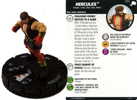 Hercules 003 The Mighty Thor Marvel Heroclix Hercules 003 The Mighty Thor Marvel Heroclix