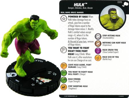 Heroclix Mighty Thor # 005 Hulk 