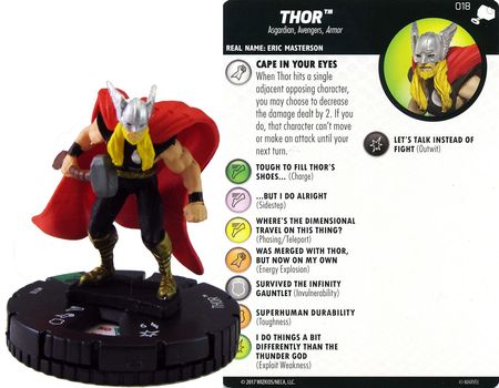 THOR #018 Age of Ultron Marvel HeroClix 
