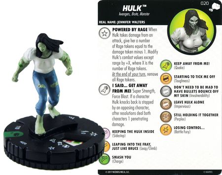 Hulk 020 The Mighty Thor Marvel Heroclix Hulk 020 The Mighty Thor Marvel Heroclix