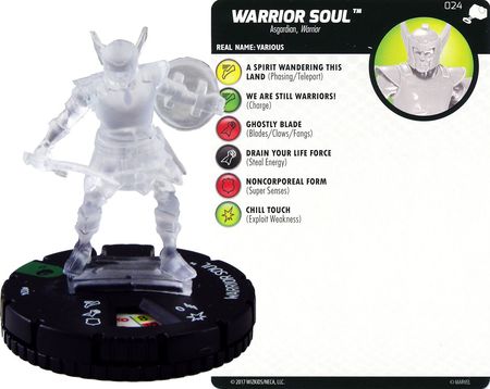 Warrior Soul 024 The Mighty Thor Marvel Heroclix Warrior Soul 024 The Mighty Thor Marvel Heroclix