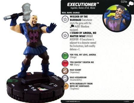Executioner 029a The Mighty Thor Marvel Heroclix Equipment not included The Mighty Thor Singles Executioner 029a The Mighty Thor Marvel Heroclix Equipment not included The Mighty Thor Singles